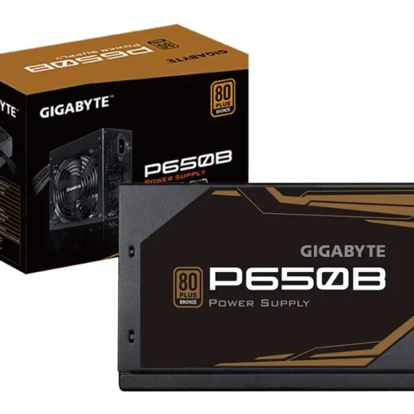 Fuente De Poder Gigabyte 650w P650b Atx, 80 Plus Bronze