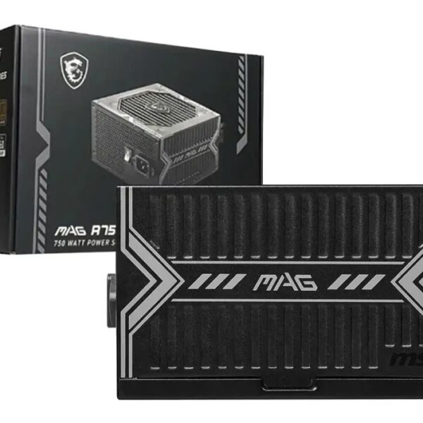 Fuente De Poder Msi 750w Mag Pcie5 Atx, 80 Plus Bronze