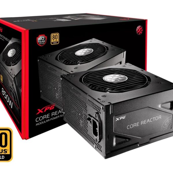 Fuente De Poder Xpg 850w Core Reactor Ii Atx, 80 Plus Gold